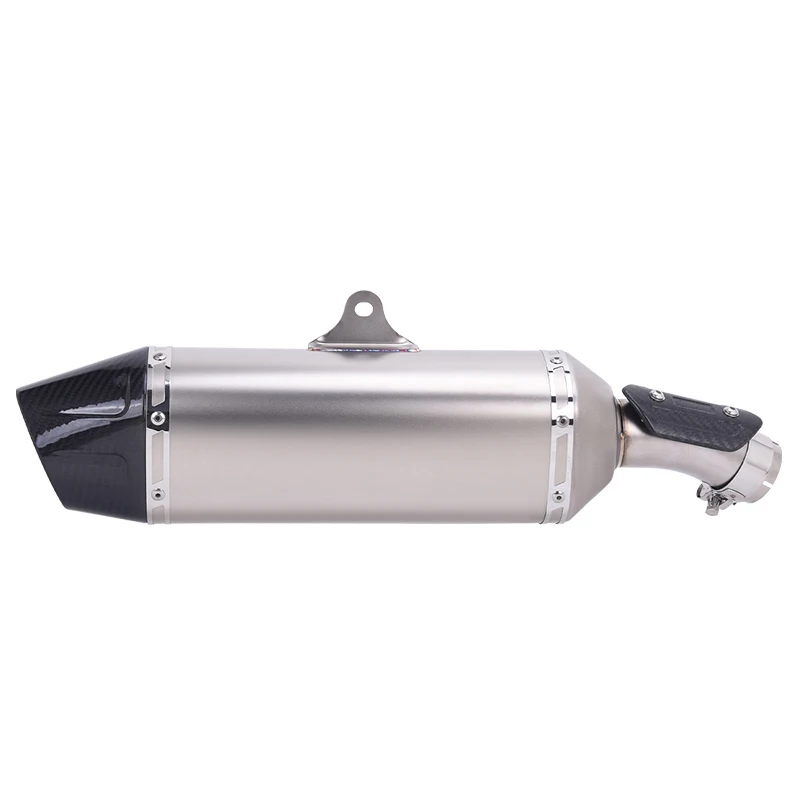 Slip On For APRILIA TUAREG 660 2022 - 2026 Motorcycle Exhaust System Escape Mid Link Pipe With Carbon Fiber Muffler DB Killer