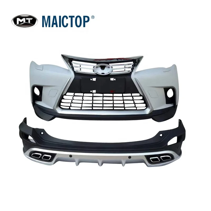 

LX STYLE для RAV4 КОМПЛЕКТ ЛИЦА ПЕРЕДНЕГО БАМПЕРА ЗАДНЕГО БАМПЕРА КОМПЛЕКТ БОДИ ОБНОВЛЕНИЕ к LX