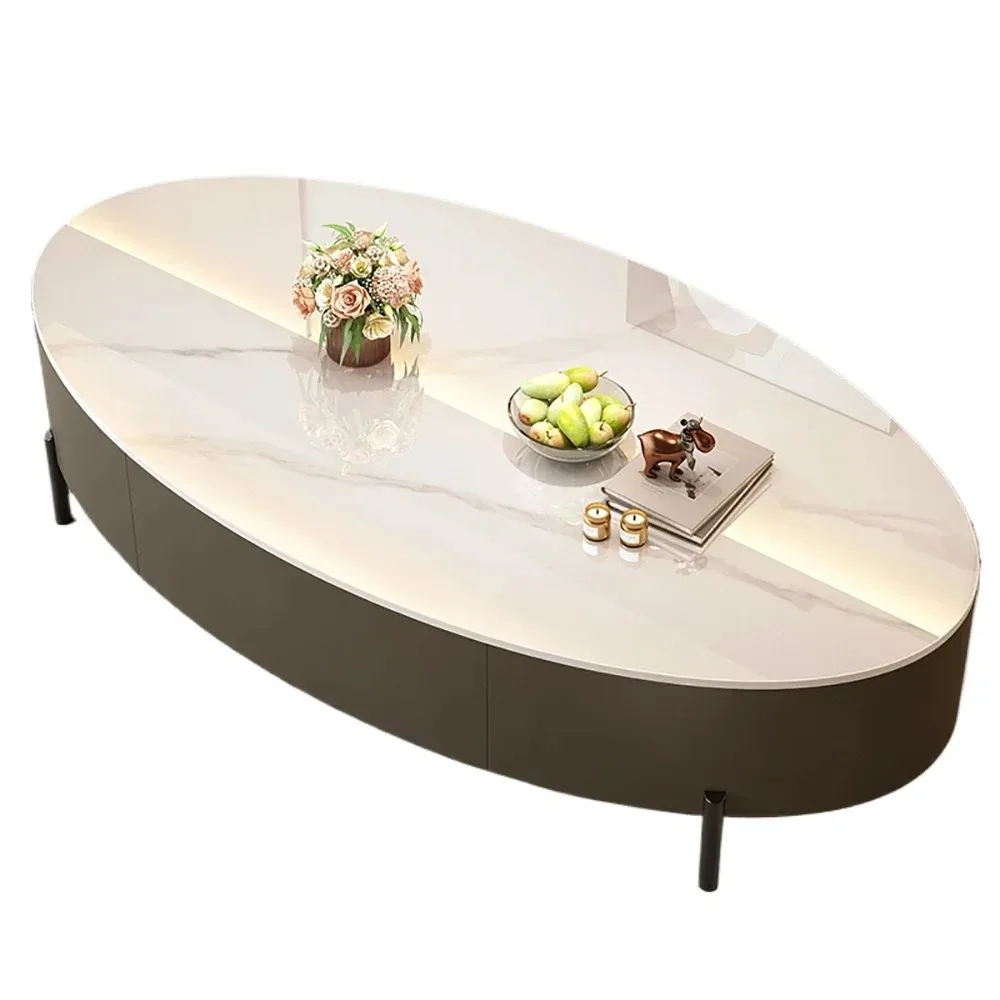

Эстетичный премиум-столик для кофе Glamour Display Regale: простой минималистичный журнальный столик с уникальным дизайном, органайзер, модная мебель