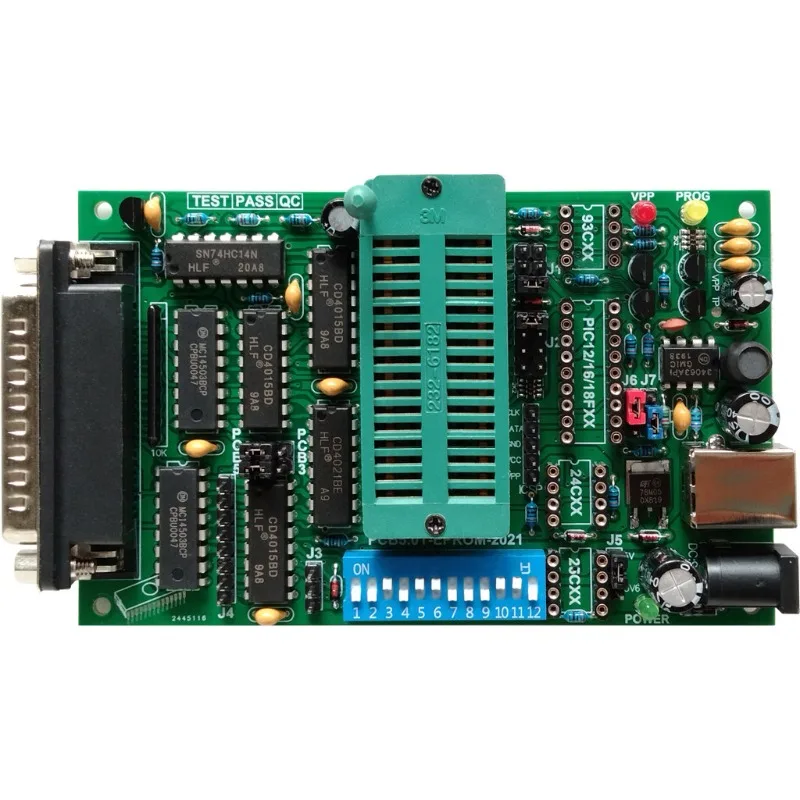 PCB50A multifunction programmer Willem burner EPROM FLASH microcontroller main board BIOS write