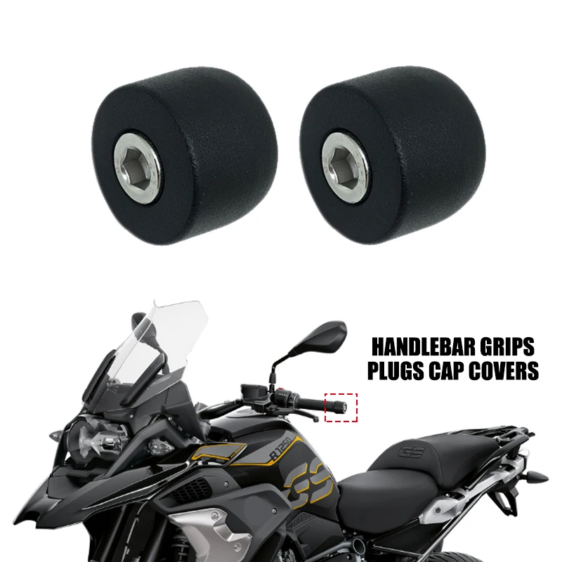 

For BMW R 1200GS ADV R1200GS LC F800GS Adventure Handlebar Grips Bar Ends Cap Plug S1000XR R1250GS GSA F750GS F850GS Motorcycle