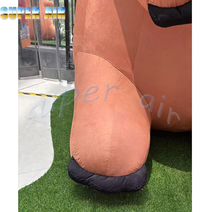 Pretty cute inflatable cartoon model giant outdoor decoration inflatable capybara for decoration