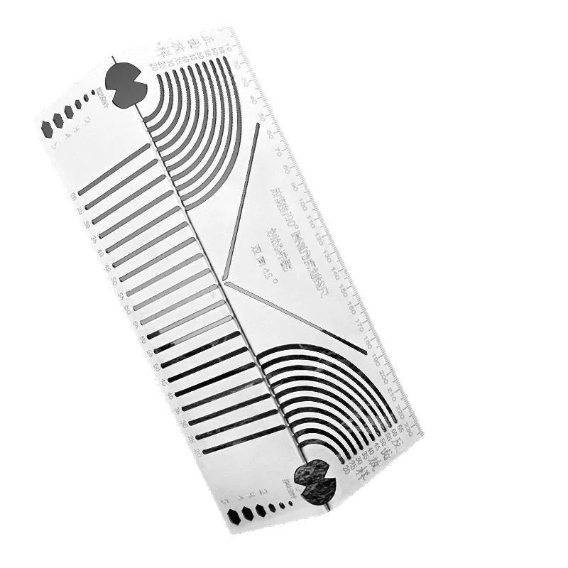 Marking Tool, Mark Square Tube, Folding Compass, Square Steel, Fold 90-Degree Arc, Ruler for Drawing, Square Tube, Right-Angle a