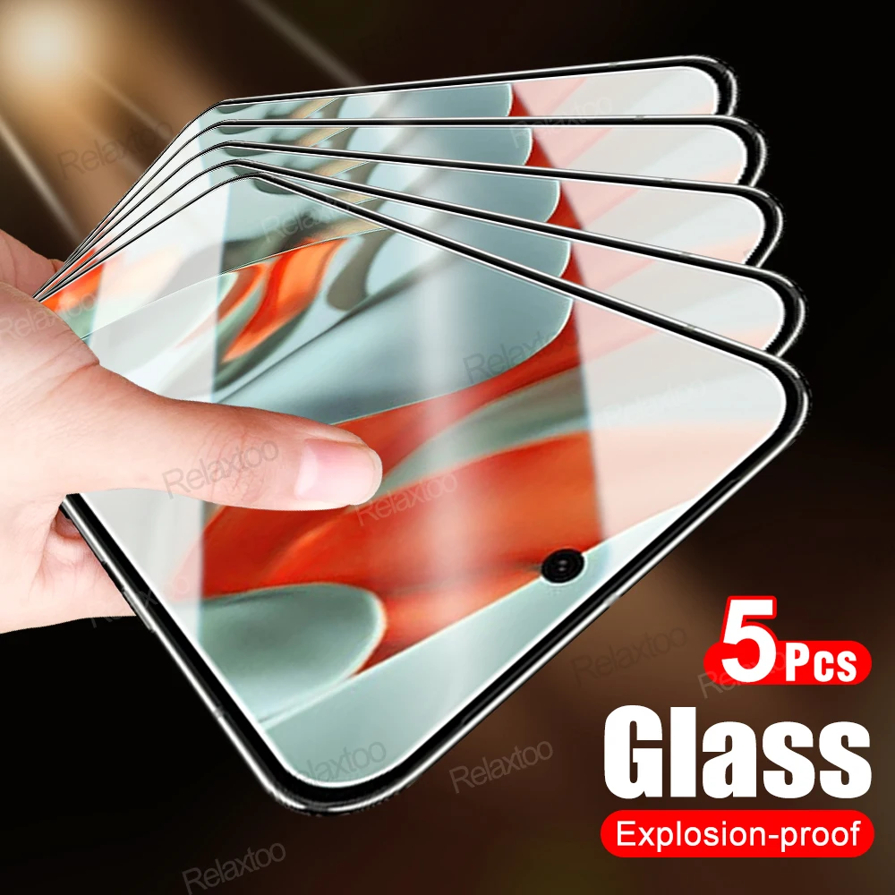 5Pcs 3D High Aluminum Glass for Google Pixel 9 Pro XL 6.8'' Pixel9 9Pro Safty Protective Film Pixel9pro 9ProXL Screen Protector