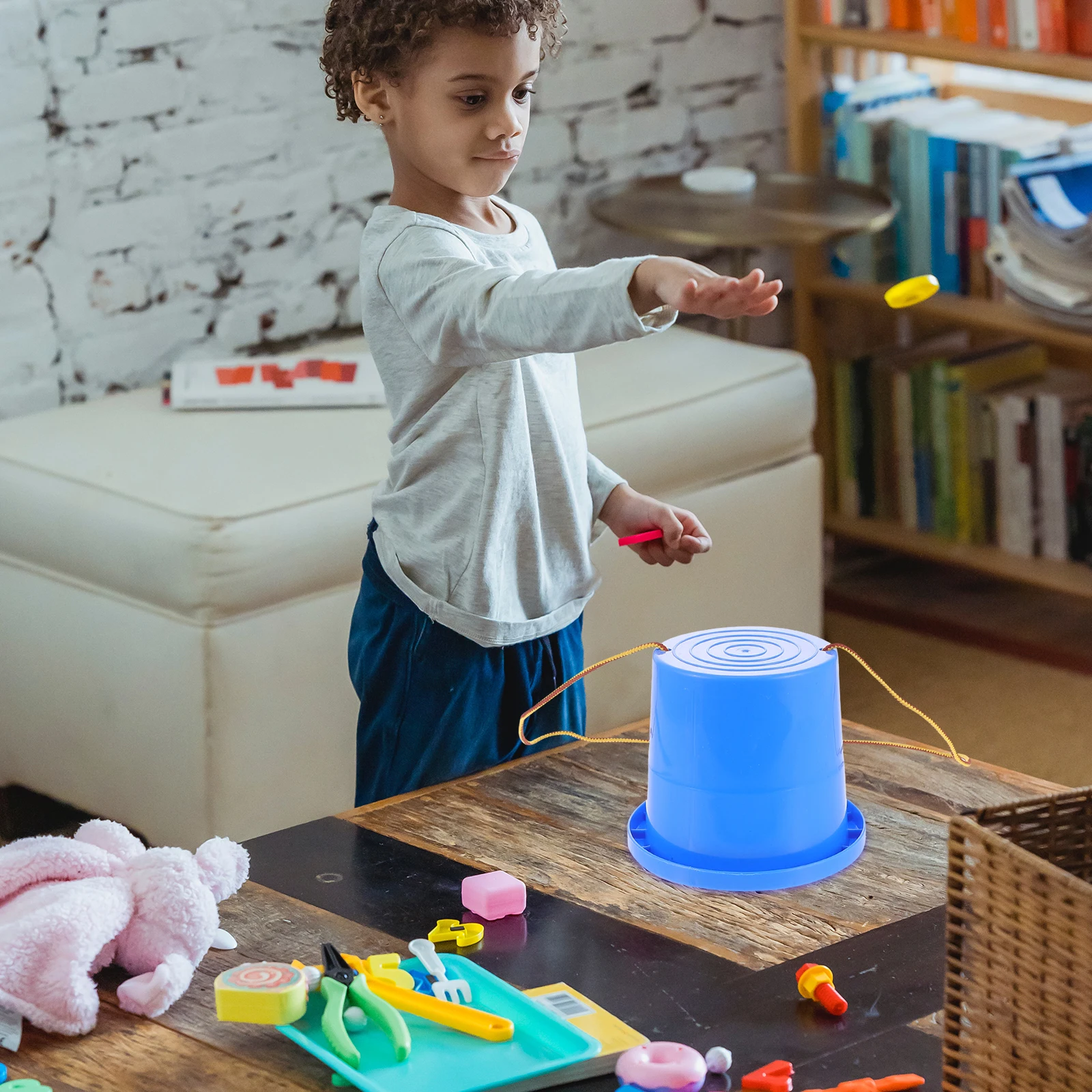 2 pares de palafitas de equilíbrio crianças engrossar brinquedos de caminhada de plástico crianças bebê pré-escolar playgrounds esportes ao ar livre treinamento sensorial