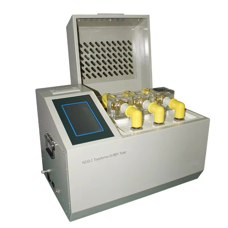 Portable Automatic Transformer Oil Breakdown Voltage Dielectric Strength Tester 3 Cups Oil Bdv Tester