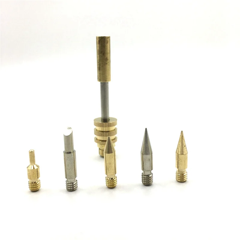 Końcówka lutownicza AC88-2X 510, bezprzewodowa lutownica USB, narzędzie do lutowania, głowica tnąca 15W, kształt podkowy