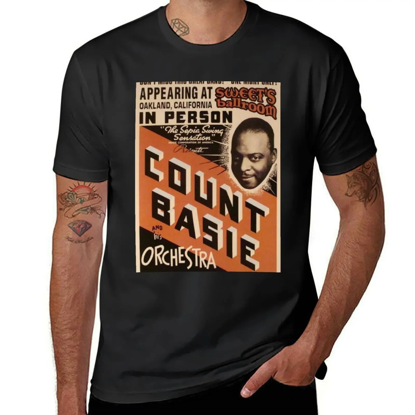 Count Basie T-Shirt cute clothes blacks heavyweight t shirts for men