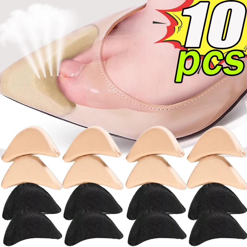 Soft Sponge Forefoot Insert Pads for Women Adjust Reduce Shoe Size PainRelief High Heel Filler Insoles Forefoot Toe Plug Cushion