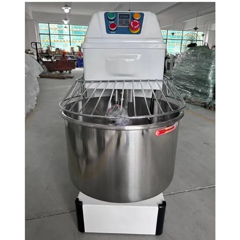 60L Stainless Steel Dough Mixer Two Speed 25kg Flour Capacity 220V/380V For Bakery Use