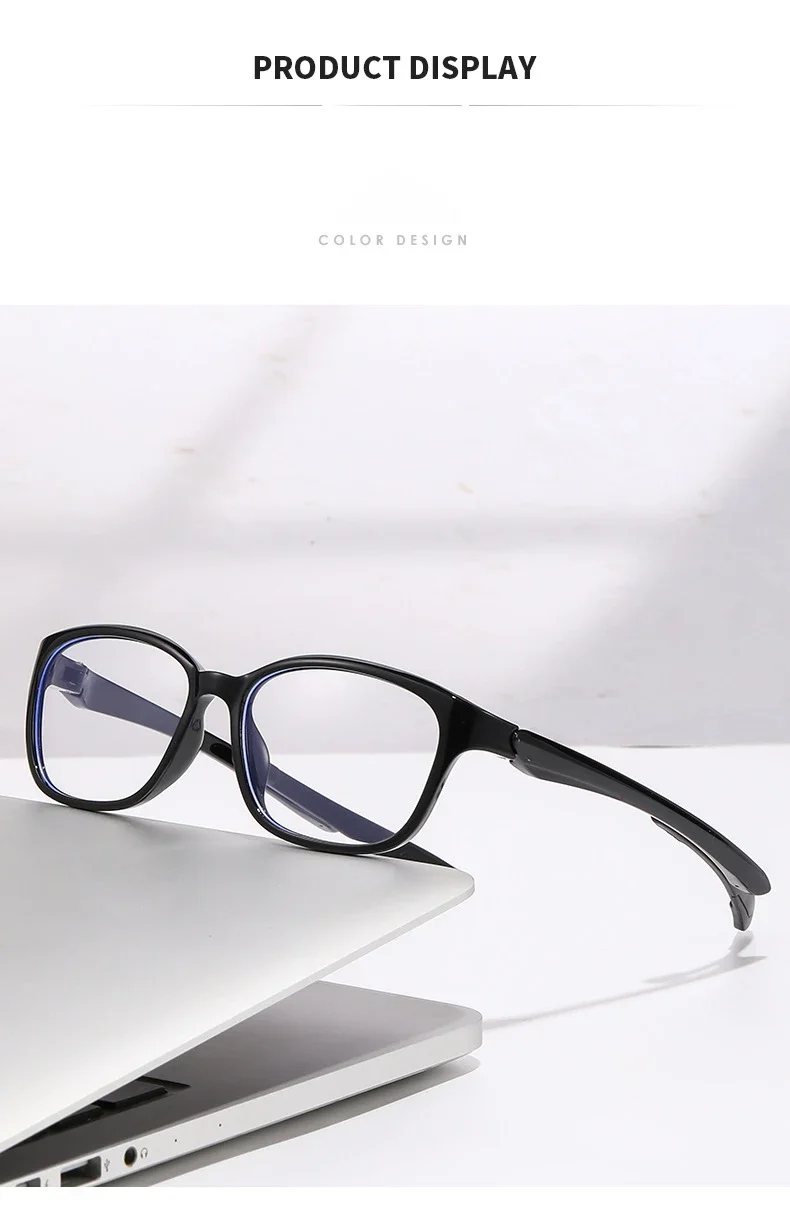 Automatischer Zoom, intelligente Anpassung, Lesebrille, HD Blue Light Tr, ultraleichte Lesebrille – Detail 8
