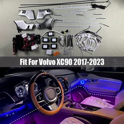 LED Dynamic Shadow Suitable for Volvo XC90 2017 2018 2019 2020 - 2023 High Quality Modified Car Interior Lamps Ambient Light