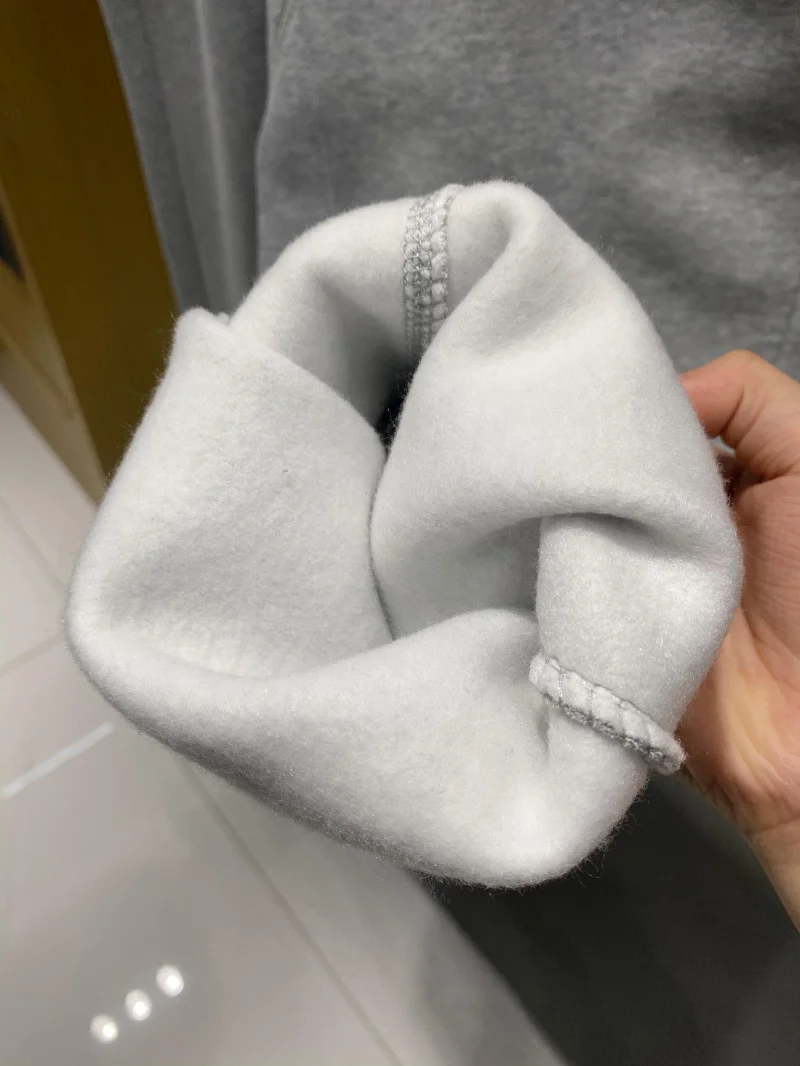 الرجال الرياضة في الهواء الطلق عارضة السراويل Fce اصطف سكين فضفاضة تناسب الخريف الشتاء السراويل الدافئة تنوعا عارضة Sle #5