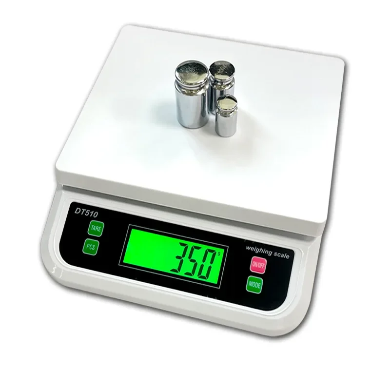 LED Display Food Scale 30kg/1g Small Counting Household Baking Kitchen Accuracy Balance - Easy Read Screen Kitchen Tool