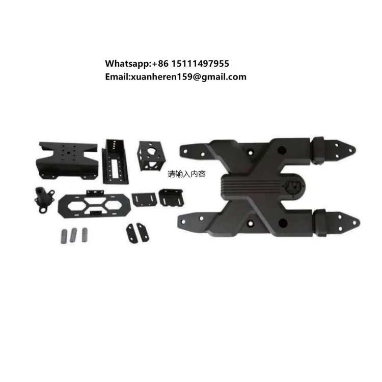 Factory Sales Steel Spare Tire Bracket Spare Tire Carrier Mounting Kit for jeep wrangler JL 2018+