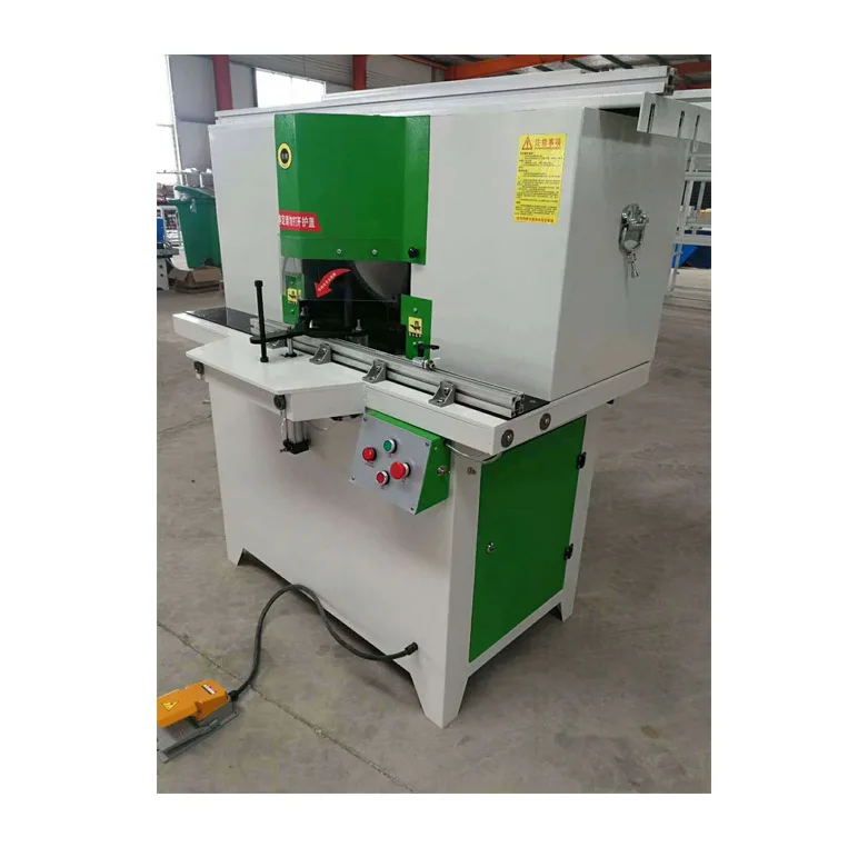 Factory Price Double Head Saw Cutting Aluminum 45 and 90 Angle Cutter Wood Machine