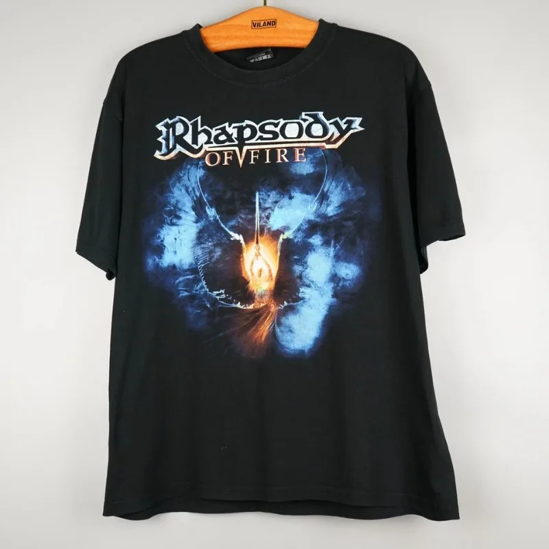 Vintage 2010 Rhapsody T Shirt Men Clothing Graphic T Shirts