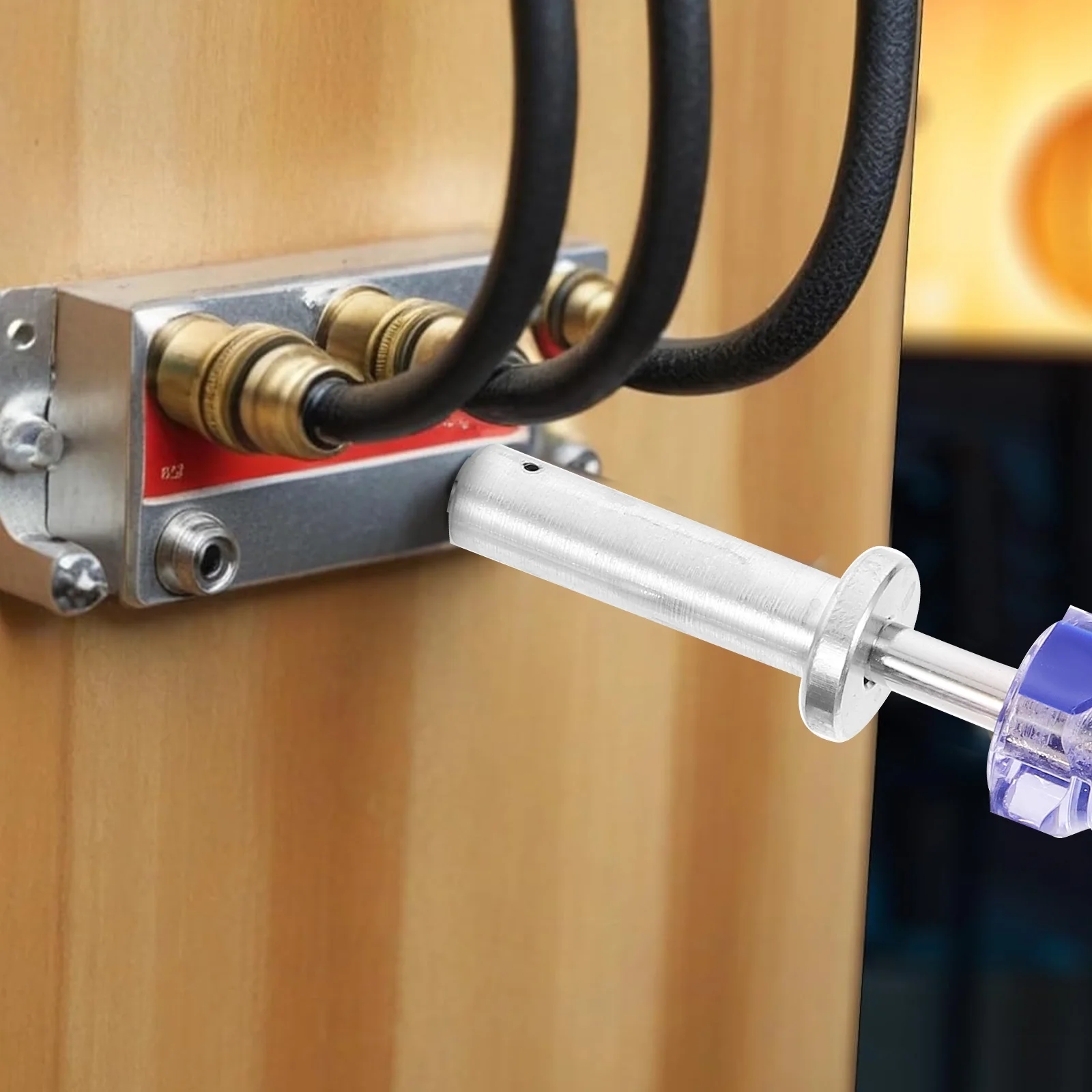 

2Pcs Anti- Lock Key 7 Inch Silver Blue Metal Plastic Cable Locking Terminator for Pdi Corning Signal Sv-Lt Tr 75