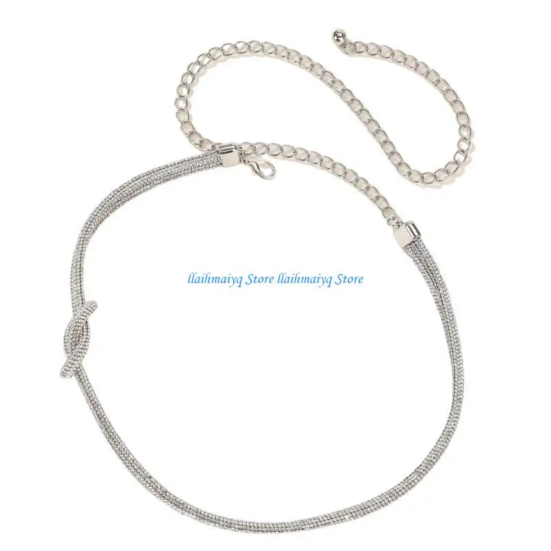 

573B Trendy Waist Chain Cowboy Waist Chain Belly Chain for Dress Elaborate Jewelry