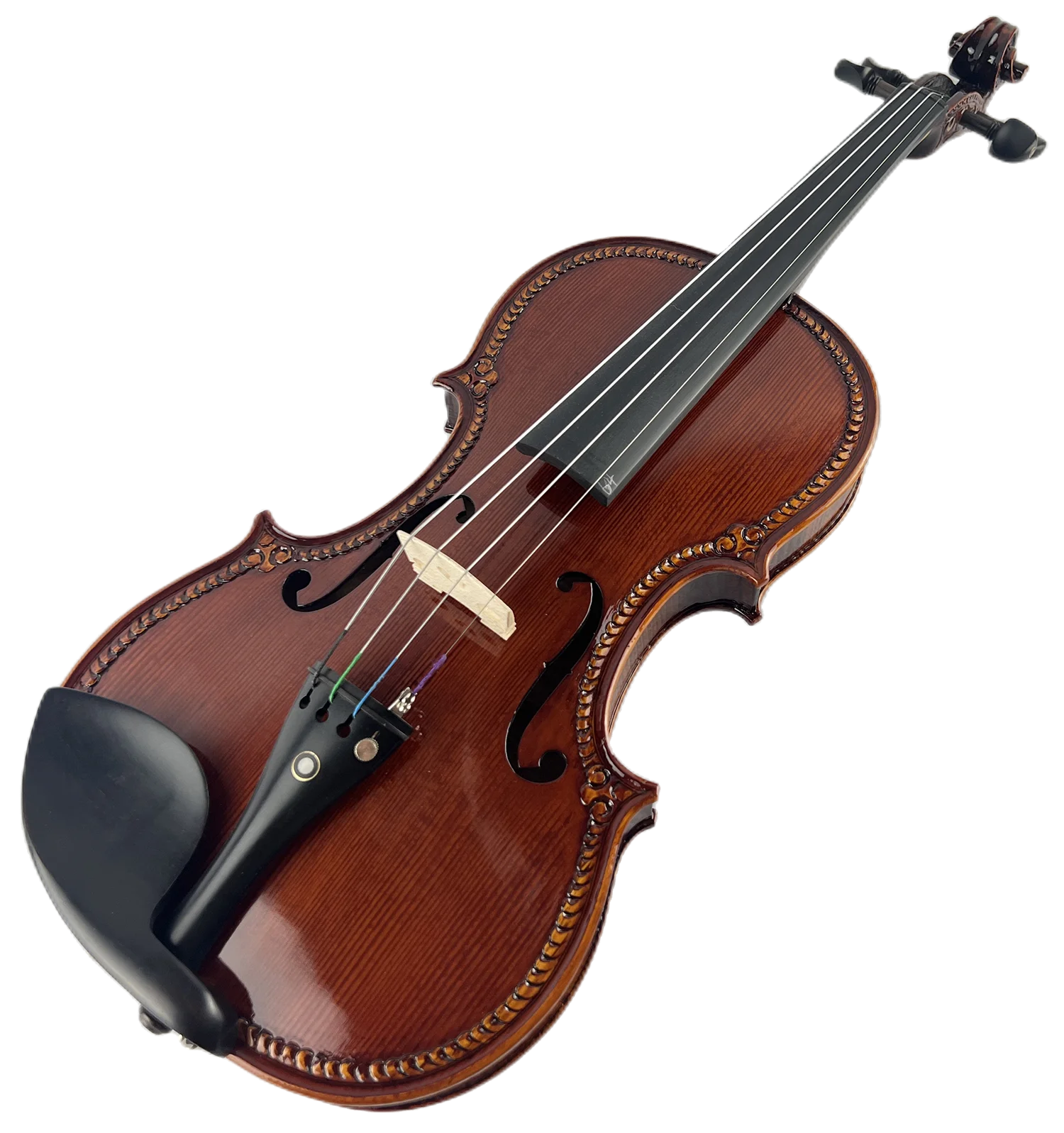 4/4 Handmade Violin Carved Violin with Strong Sound and Excellence