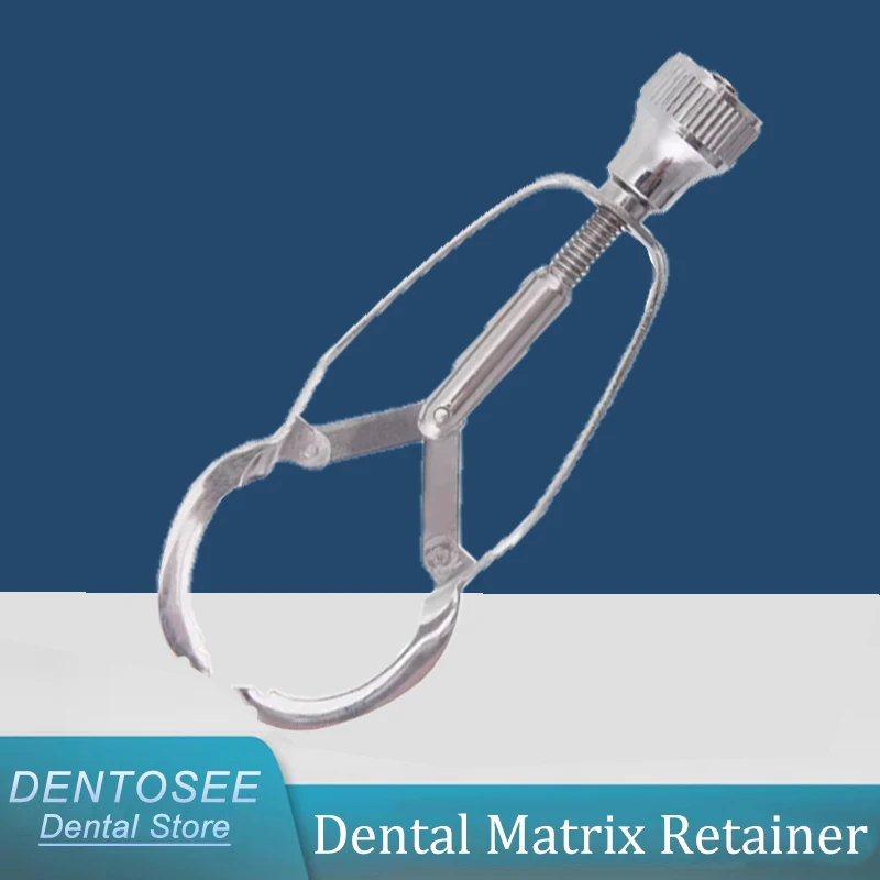 

1Pcs Dental Teeth Whitening Clip Stainless Steel Matrix Band Retainer Tofflemire Stuck Clip for Dentists & Home Use