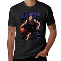 Kuroko no Basket Daiki Aomine Poster T-Shirt kawaii clothes hippie clothes summer top mens t shirts