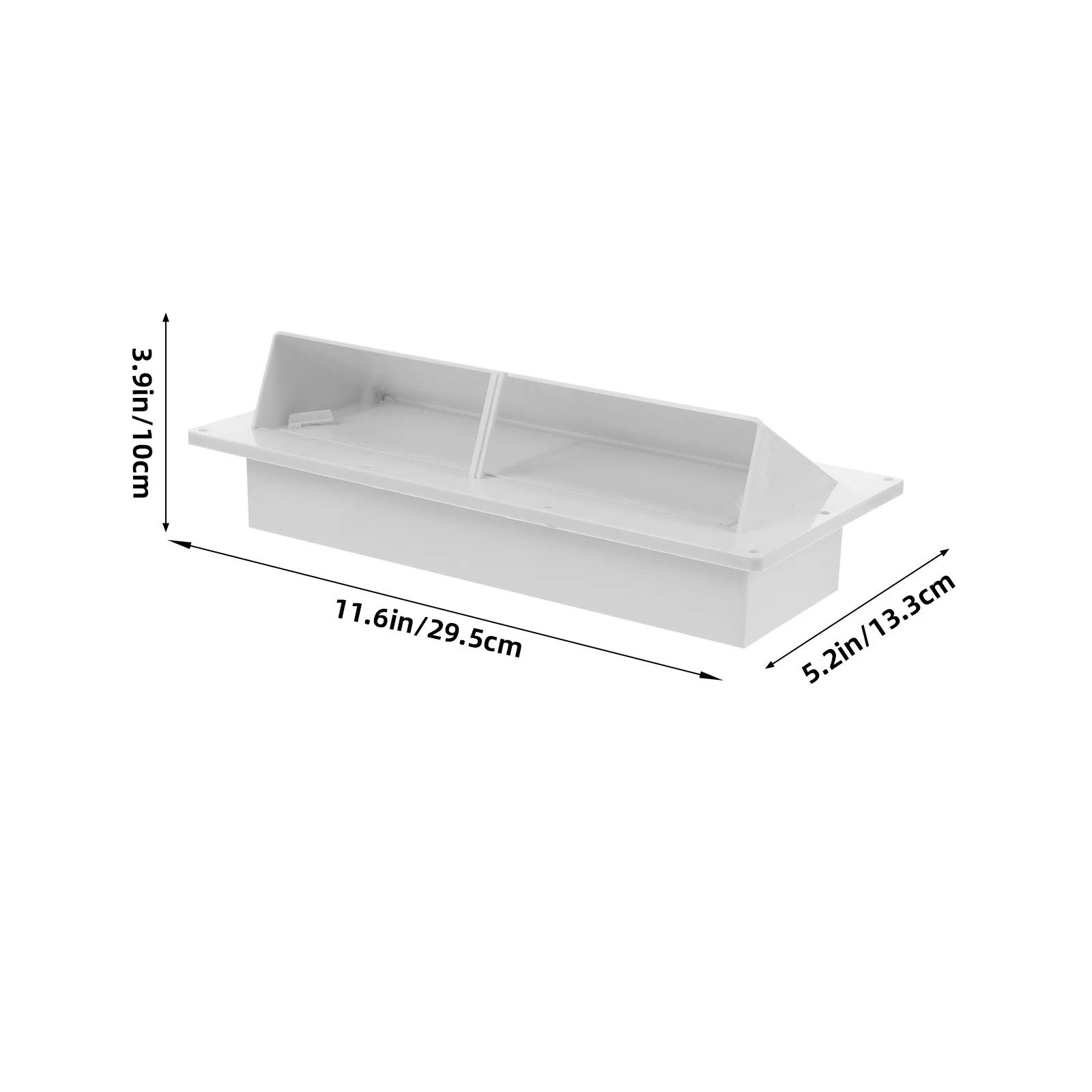 غطاء فتحة تهوية متين لتسجيل الأرضية ABS سهل التركيب، تصميم كبير الحجم، فتحات شفاط تكييف الهواء متعددة الوظائف للمنزل #5