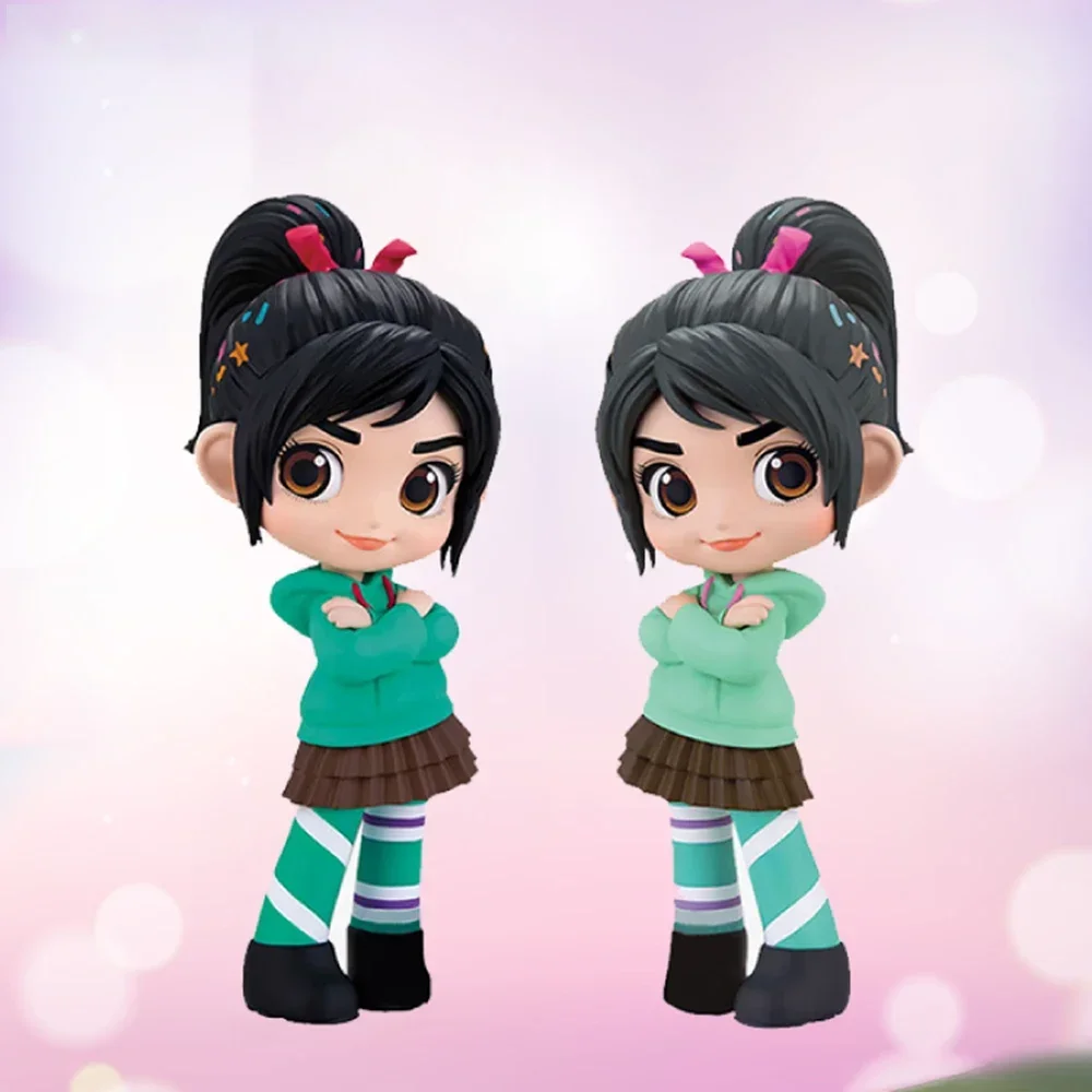 

Оригинальные экшн-фигурки Disney Sugar Rush Vanellope Von Swiss A/B, коллекционные модели, искусственные игрушки, подарок для детей и взрослых