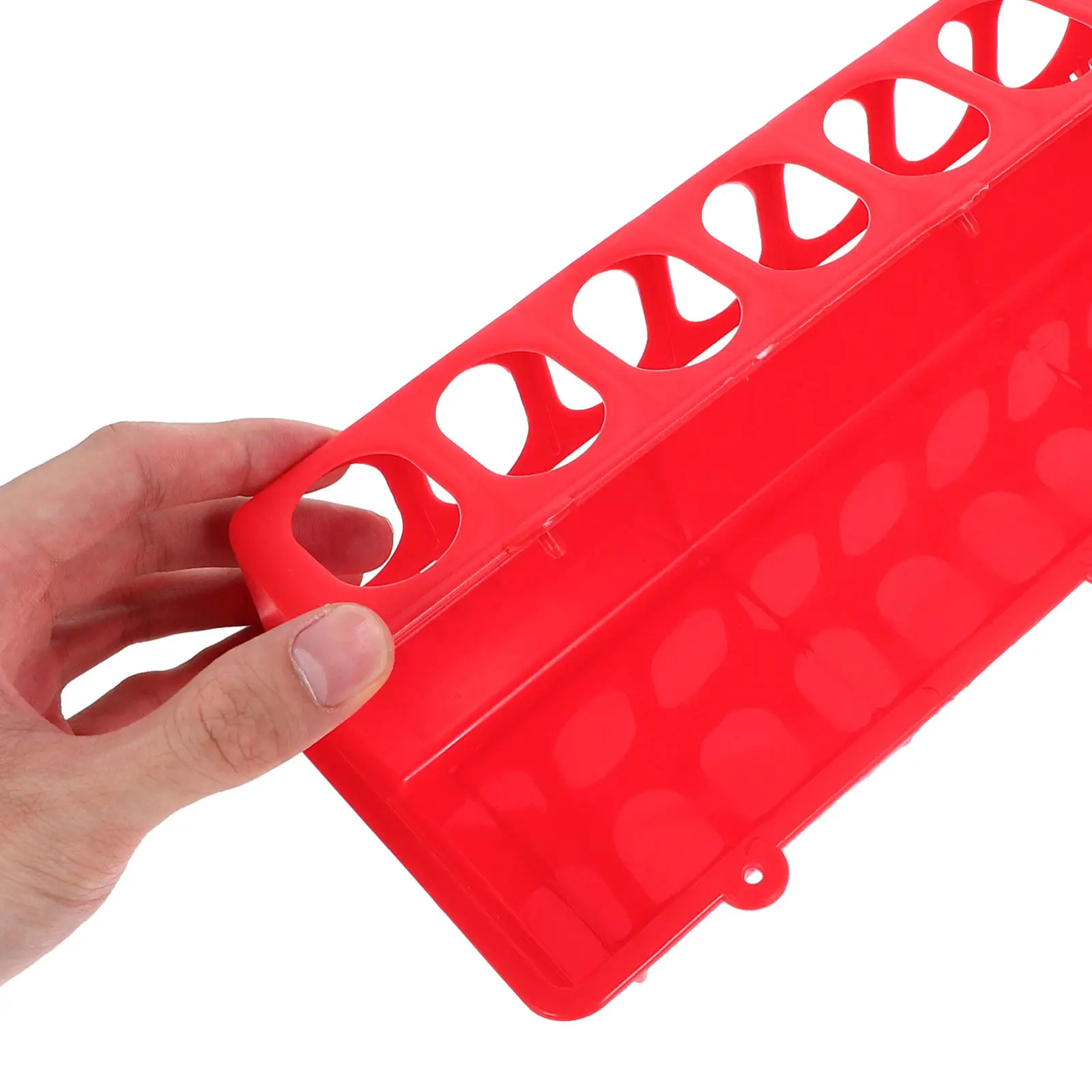 4Pcs Plastic Bird Feeder Container Birds Food Dispenser For Quail Breeder Poultry Automatic Small Chicken