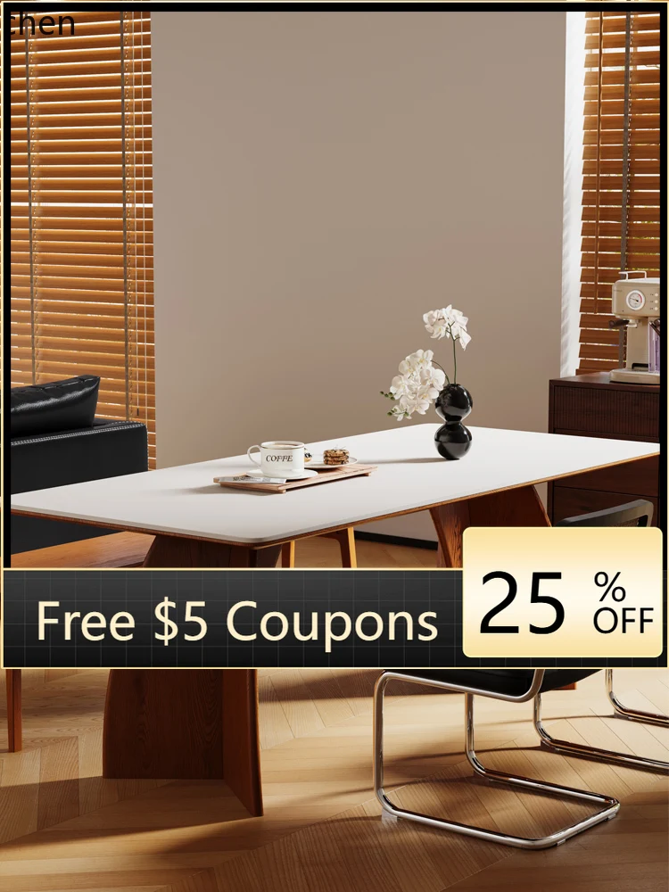 

solid wood rock slab home dining table rectangular restaurant