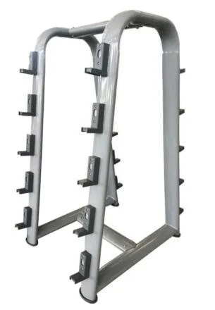 Commercial Steel Barbell Rack Weight Plate Storage Holder for Gym Equipment