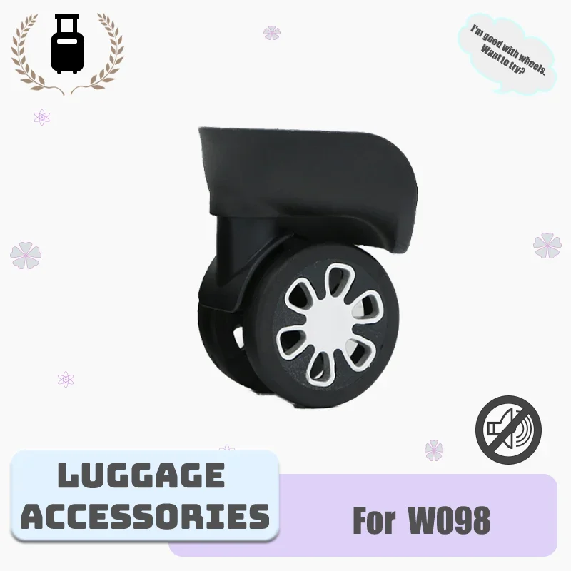 

For W098 Universal Luggage Wheel Repair Kit—Silent Swivel Casters Achieve Smooth Quiet Movement For your Luggage