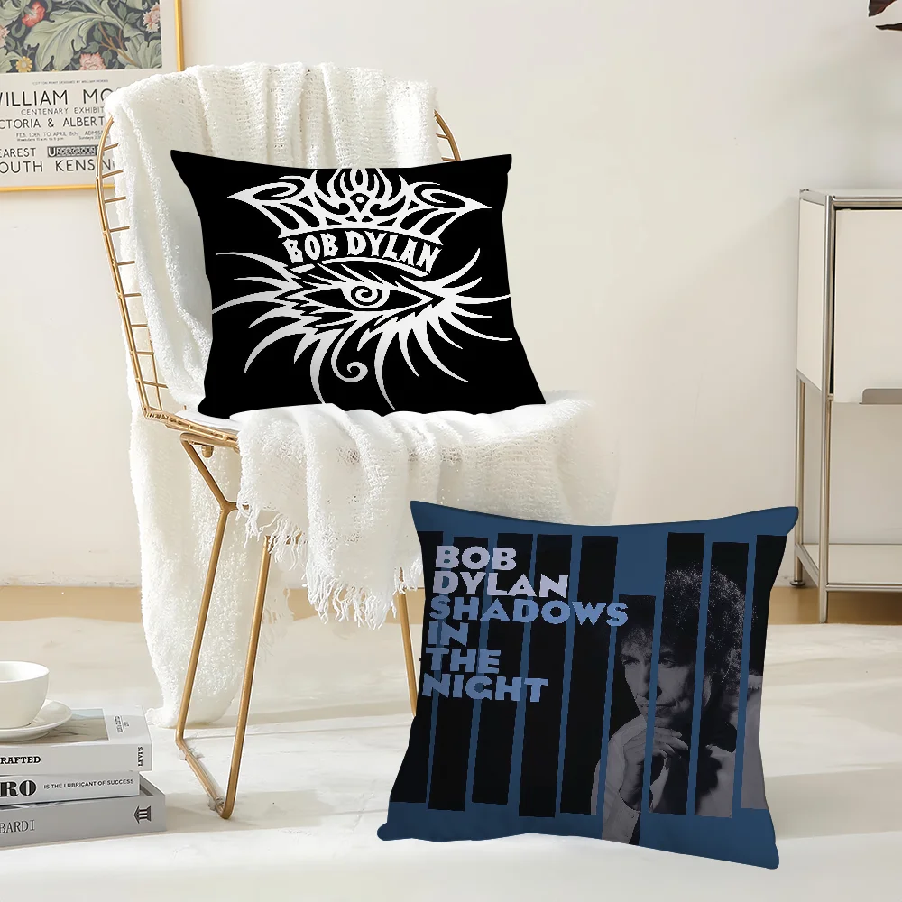 Singer Bob D-dylan Pillow Case Suitable For Bedrooms Living Rooms Cars Home Decoration
