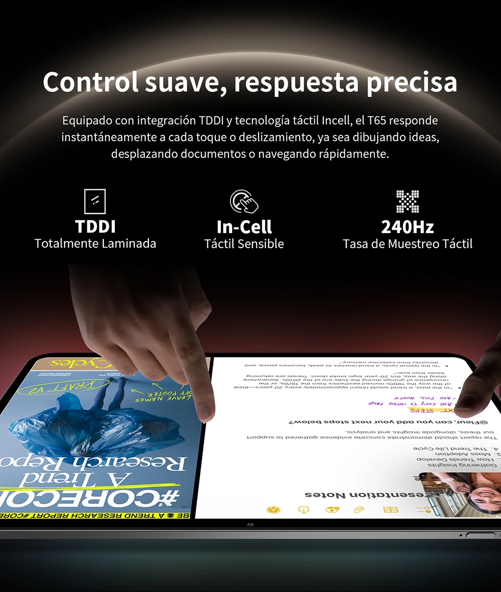 Teclast T65 Android 16 Tablet 120Hz Unisoc T7280 13.4'' Tddi, (8Gb+12Gb)20Gb Ram, 128Gb Rom, 8-Core Tablets, Mali-G57, 1920X1200, 8000Mah, 4g Volte, Wifi, Gps, 13Mp+5Mp