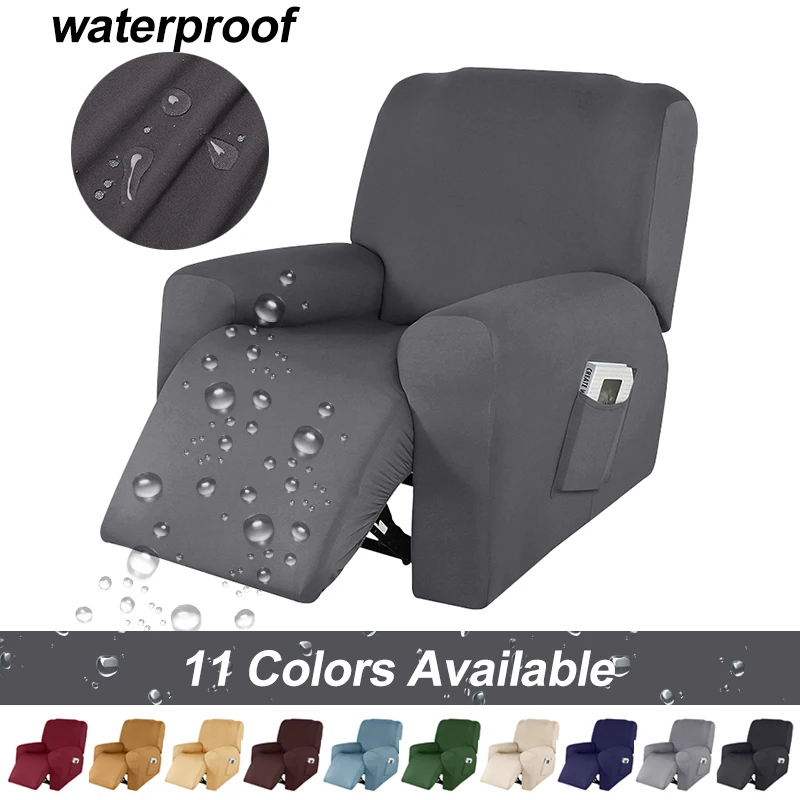 

Waterproof Recliner Chair Cover Lazy Boy Recliner Sofa Covers High Stretch Slipcover 1 Seater Sofa Cover For Living Room Home