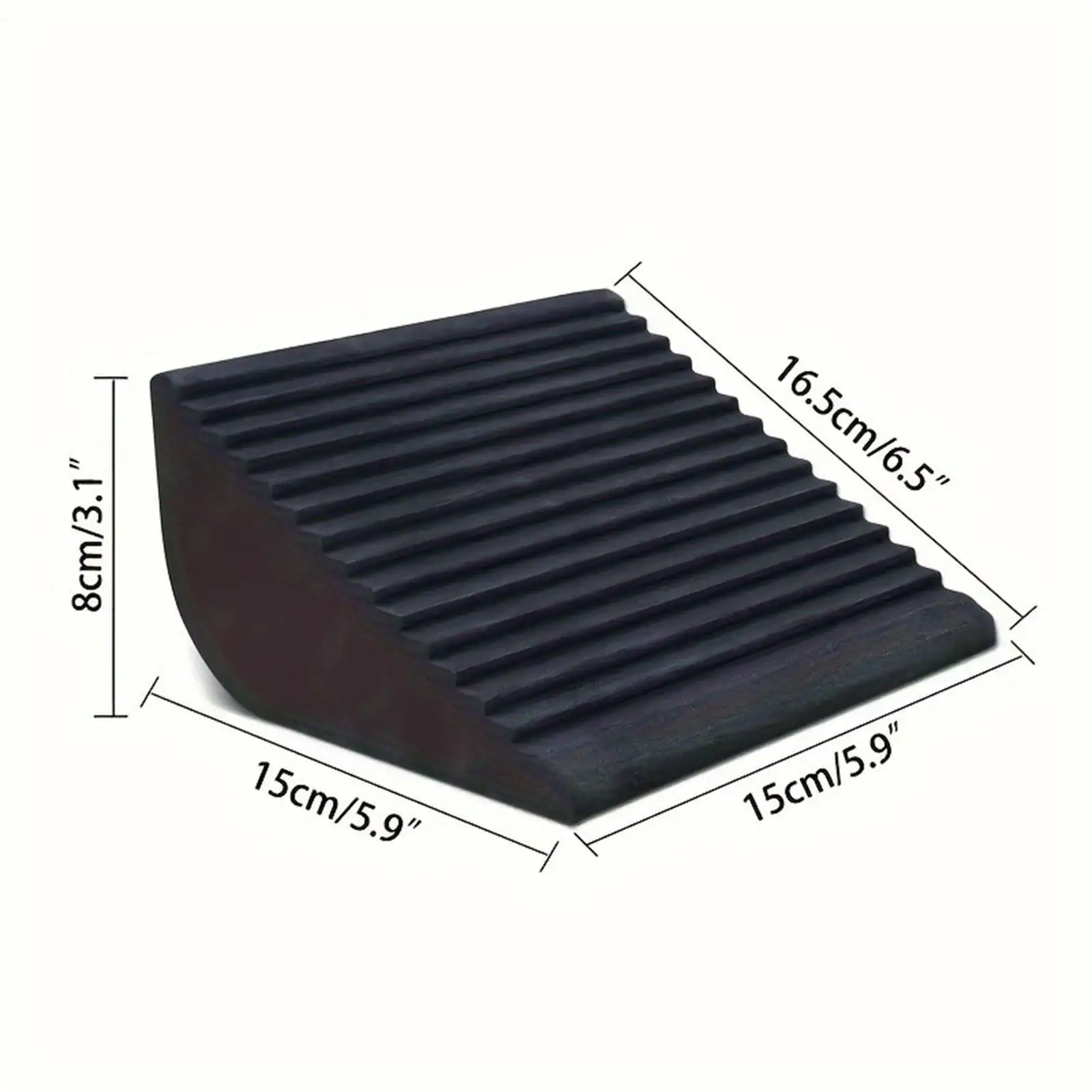 Fitness Slant Board EVA Squat Wedge Block Compact Muscle Stretching Ramp Set for Yoga Studio Use