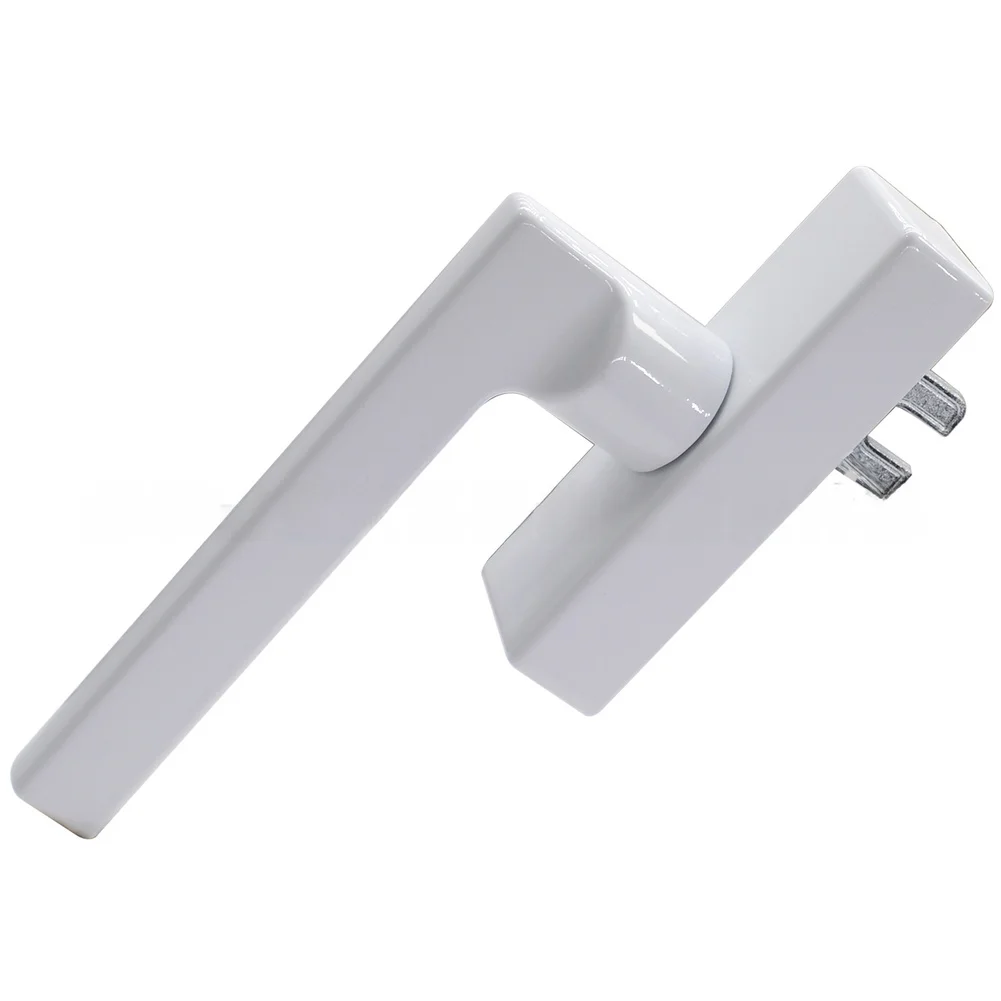 

White Window Handle Aluminum Casement Window Home Renovation Aluminum Handle Aluminum Alloy Construction For Modern Architecture