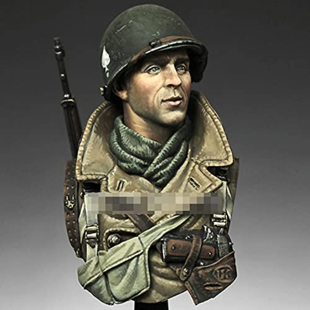 1/10 Resin Unpainted model Kit, military theme, bust of U.S. 101st Airborne Division unassembled and unpainted GK, 1262X view 4