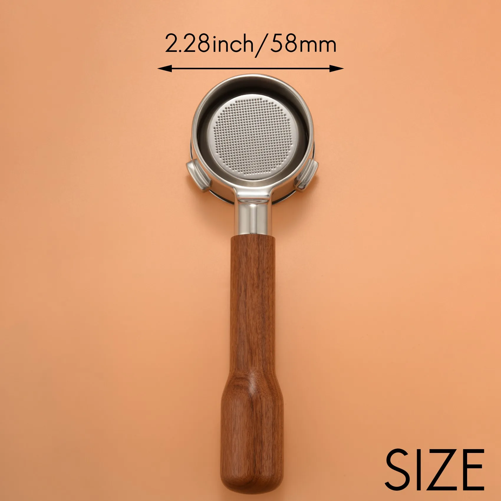 58MM Portafilter Coffee Machine Bottomless Filter For Barsetto Coffee Eco-Friendly