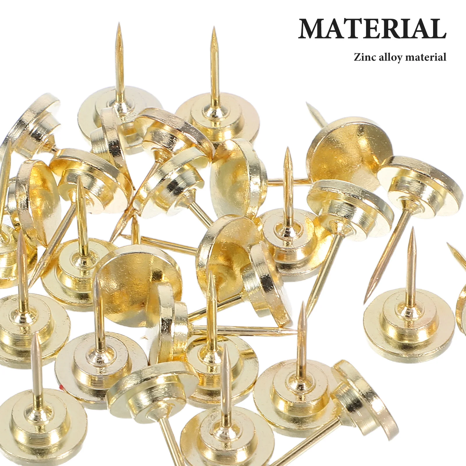 30 قطعة سبائك الزنك شقة الإبهام المسامير الإبداعية جدار دفع دبوس لتعليق الملصقات لوحة الإعلانات صور قوي الزخرفية دفع دبابيس