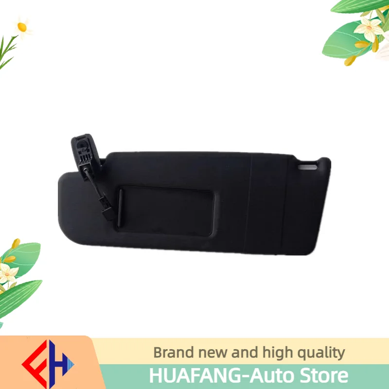 

5gg857551 Black Front Sun Visor Panel With Makeup Mirror For Golf 7 Sportsvan Jetta Mk7 T-cross Passat B8 Cc E-golf T-roc