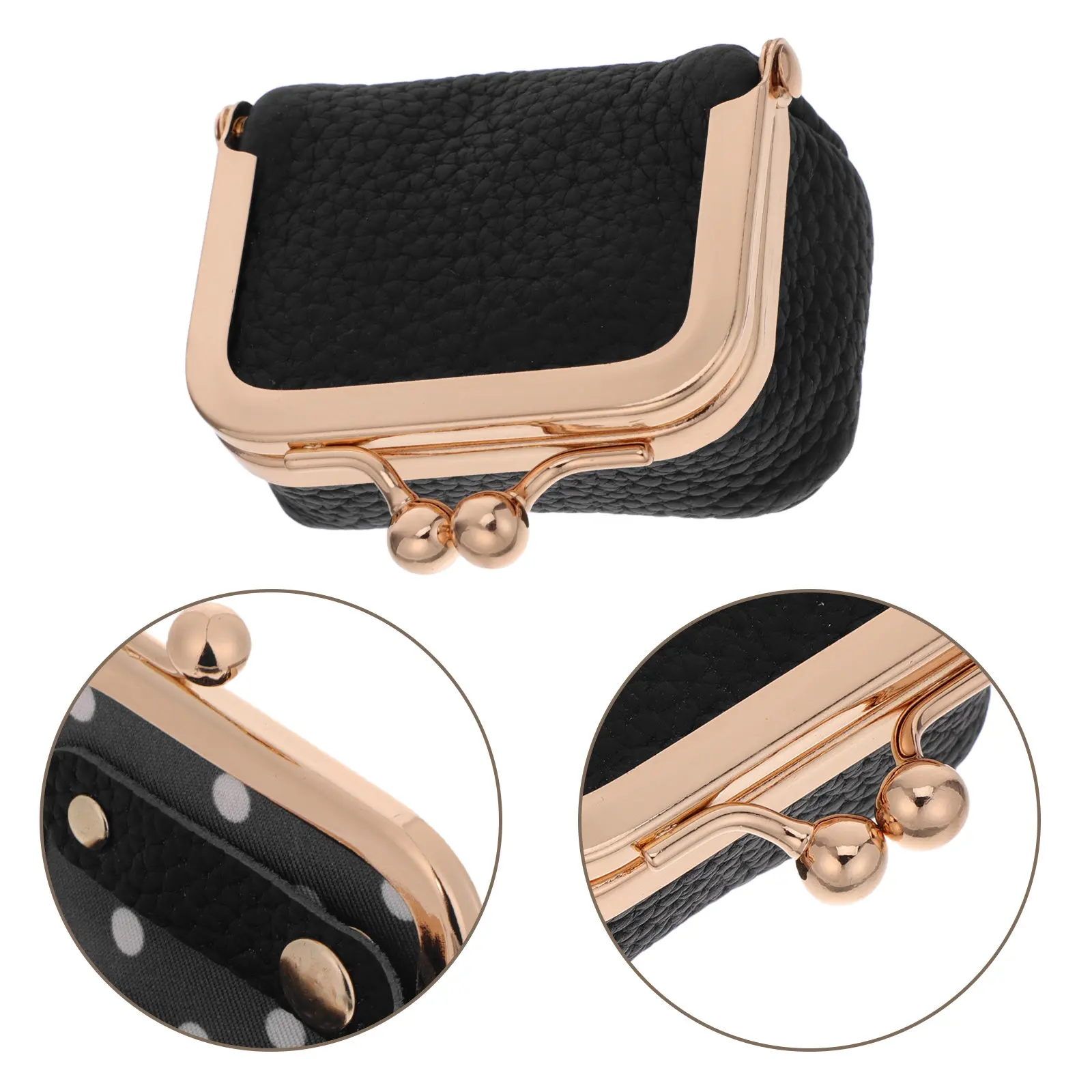 

Компактная шкатулка для украшений для женщин, мини-футляр для путешествий, для хранения ожерелий, колец, серег, винтажный стиль, изящный держатель, черный цвет