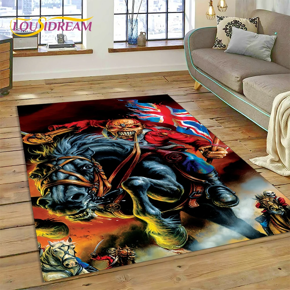 Home Decor Online Game - Metal Band 3D I-Iron M-Maiden Carpet
