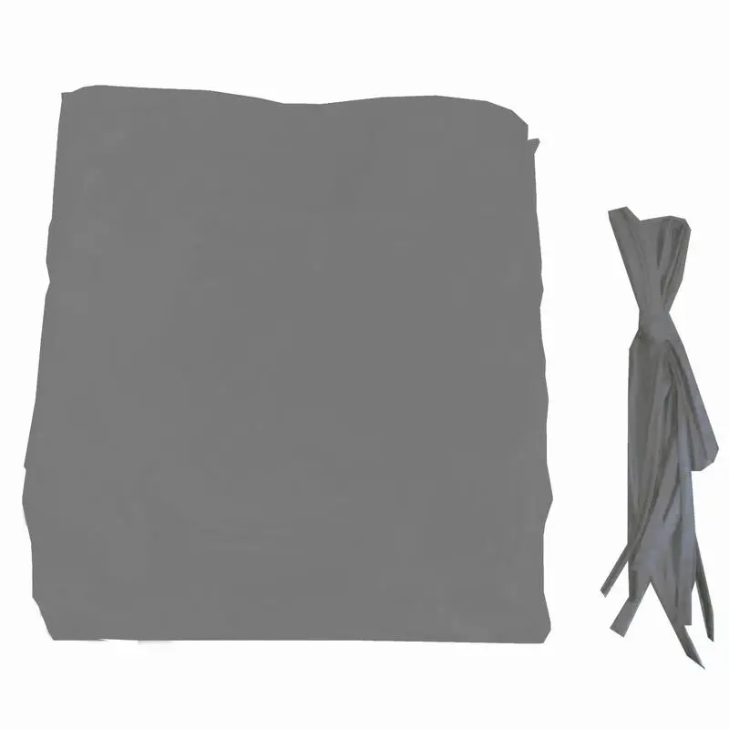 Universal Canopy Cover Replacement for 12x9 Ft Curved Pergola - Grey Shade Replacement for Outdoor Structure