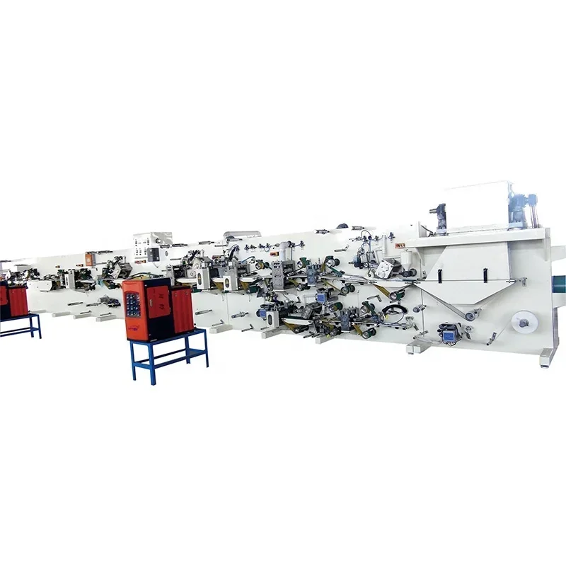 255*160Mm Full Automatic Female Sanitary Pads Machine Automatic Sanitary Pad Making Machine