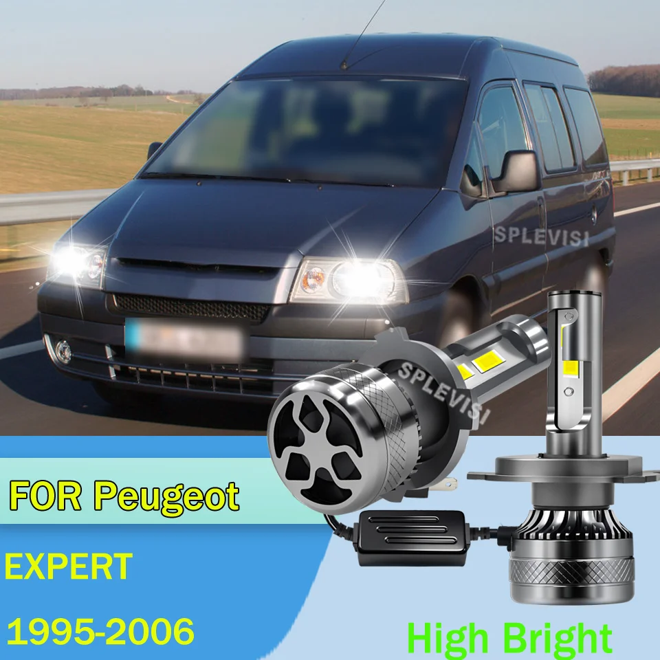 

2Pcs H4 9003 Headlight Bulb for Rainy Conditions For Peugeot EXPERT 1995 1996 1997 1998 1999 2000 2001 2002 2003 2004 2005 2006