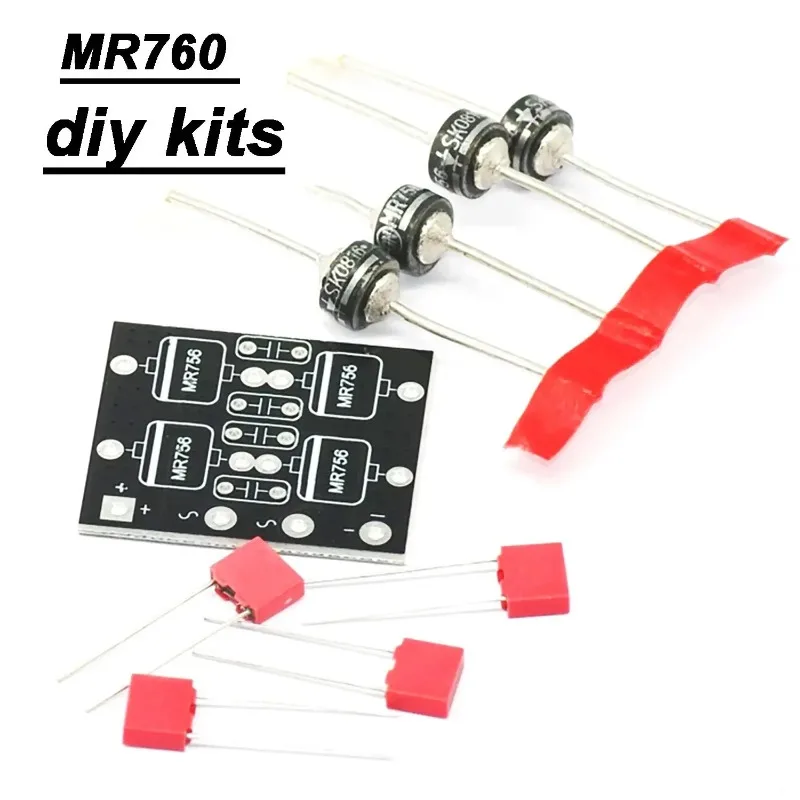 MR756/MR760 12A 600V Fast Recovery Bridge Ultra-Low Noise Rectifier for Hi-Fi Audio Power D25XB60 Diode Stack DAC/Tube Amplifier