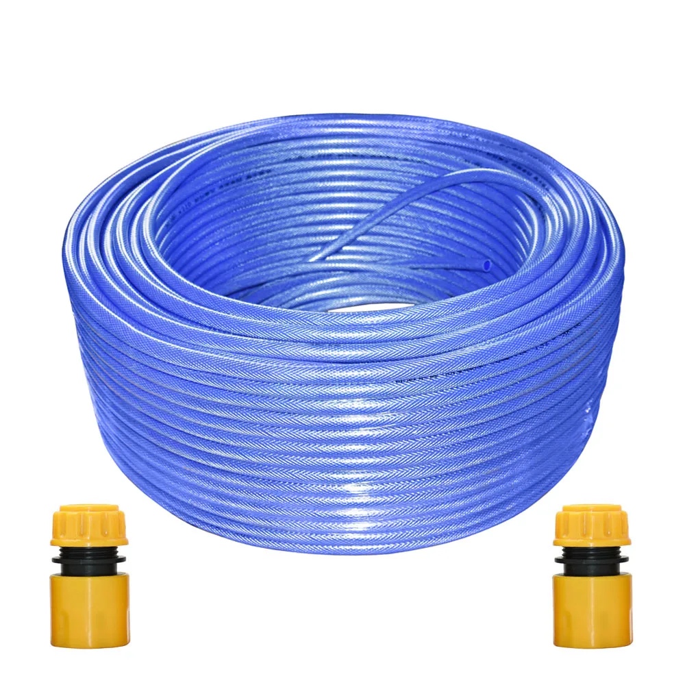 Garden Hose Watering Flexible Water Pipe With 1/2 Connector PVC Car Wash Water Pipe Sprinkler Tools