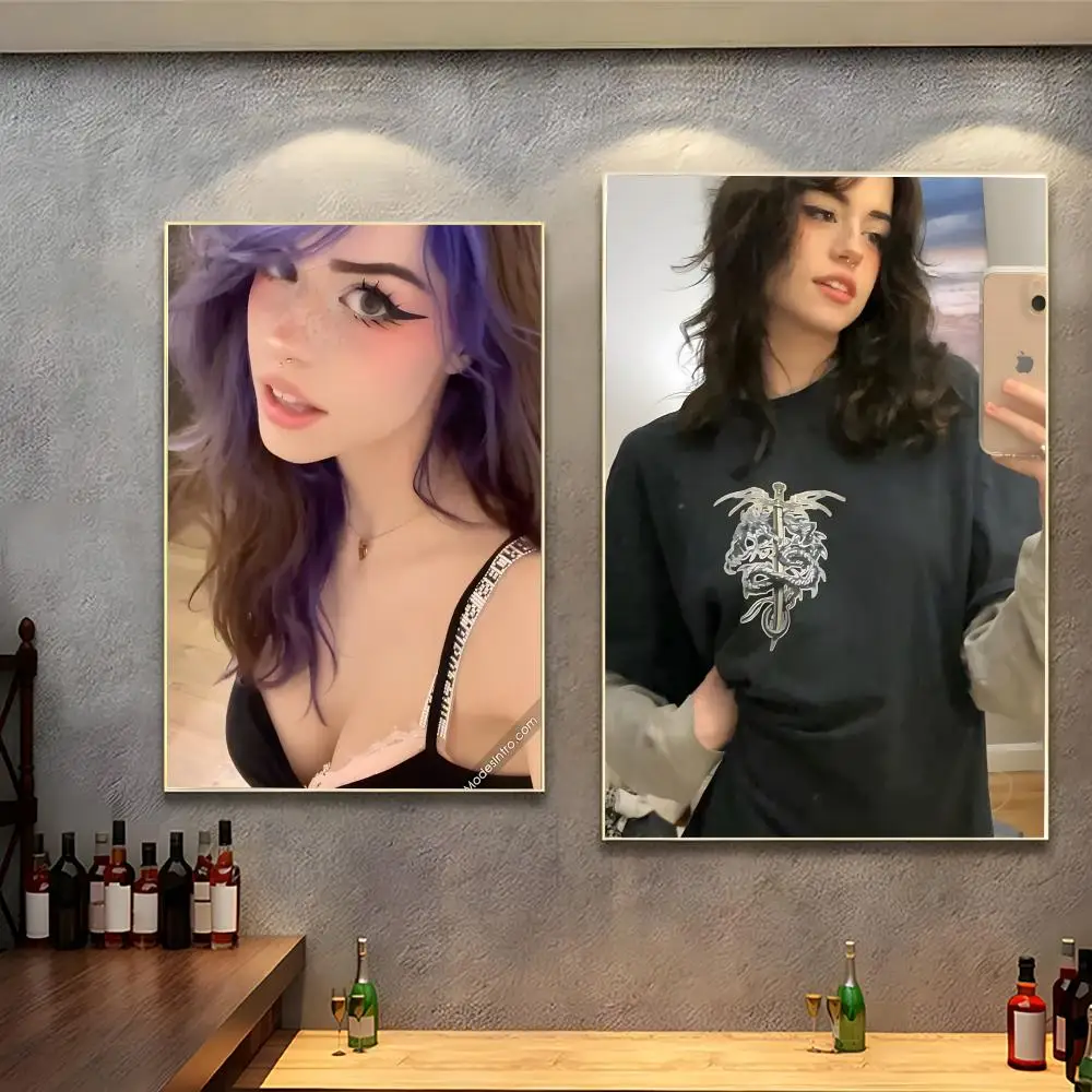 influencer creator H-HANNAHOWO Poster Modern Indoor Wall Decor & Aesthetic Home Space Design