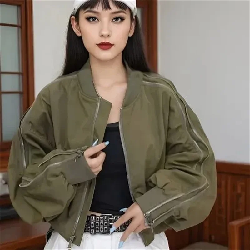 

High-Quality Coat Women's Spring Autumn 2026New Fashion Jacket Design Korean Outerwear Femme Short Western Overwear Feminine Top